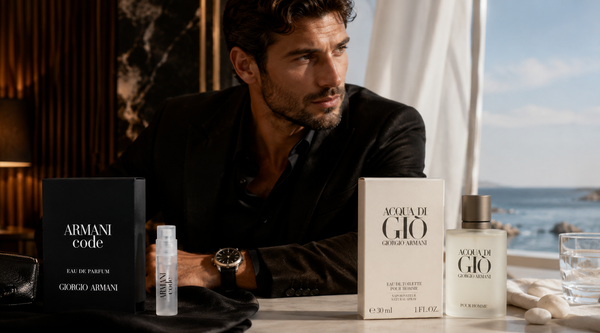 Armani Code vs Acqua Di Gio: Two Giorgio Armani Colognes, Two Completely Different Moods