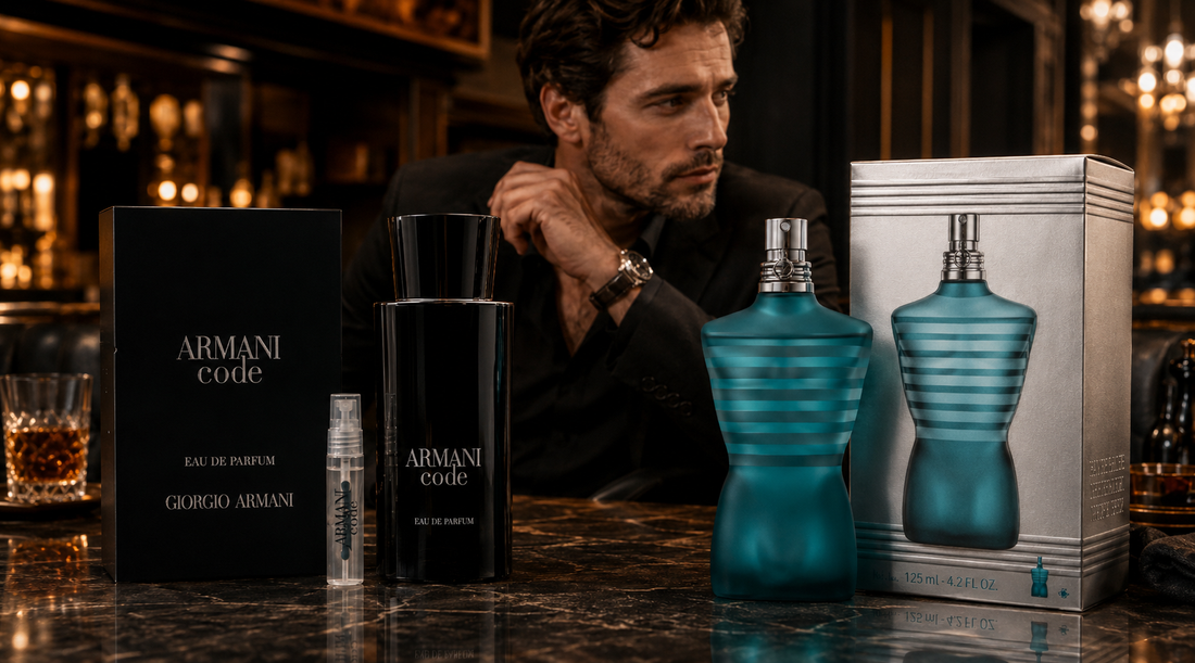 Armani Code vs Jean Paul Gaultier Le Male: Date Night Fragrance Showdown