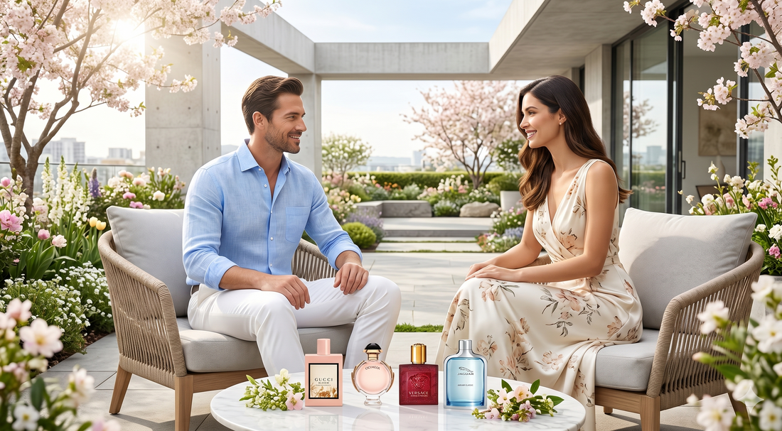 Light Floral Perfumes & Colognes for Spring