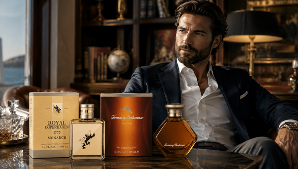 Tommy Bahama For Him vs. Royal Copenhagen 1775 Monarch: Vacation Freshness or Classic Sophistication?