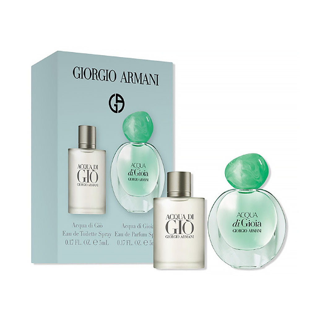 Acqua di Gio and Acqua di Gioia set
