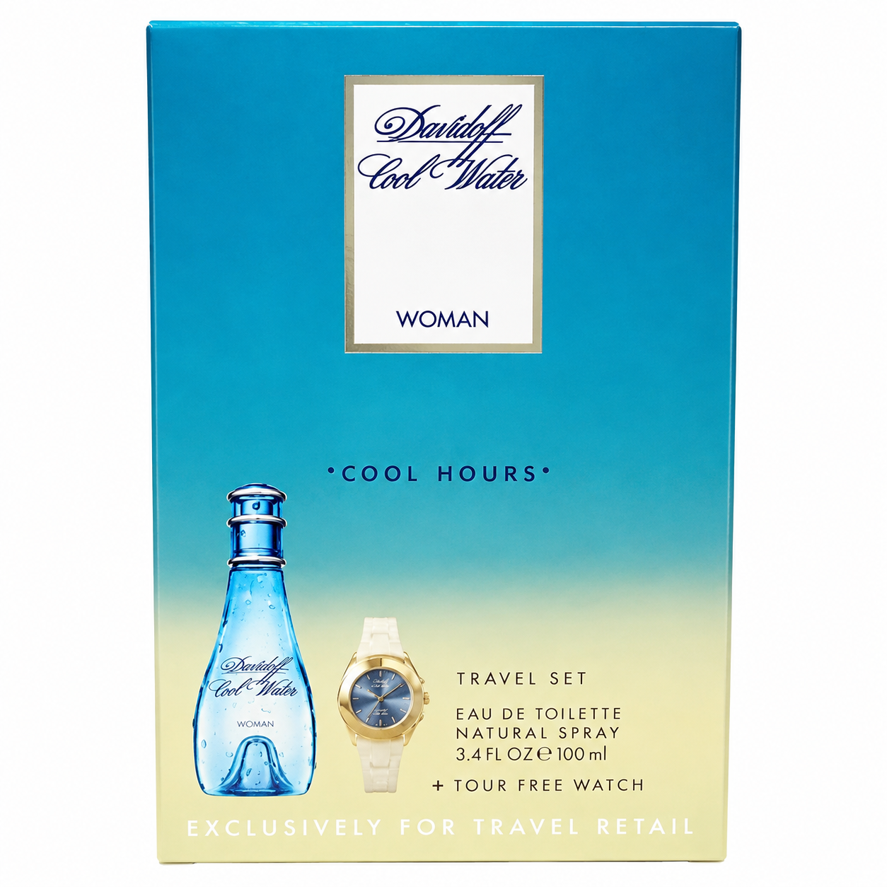 Cool Water "Cool Hour" Travel Set