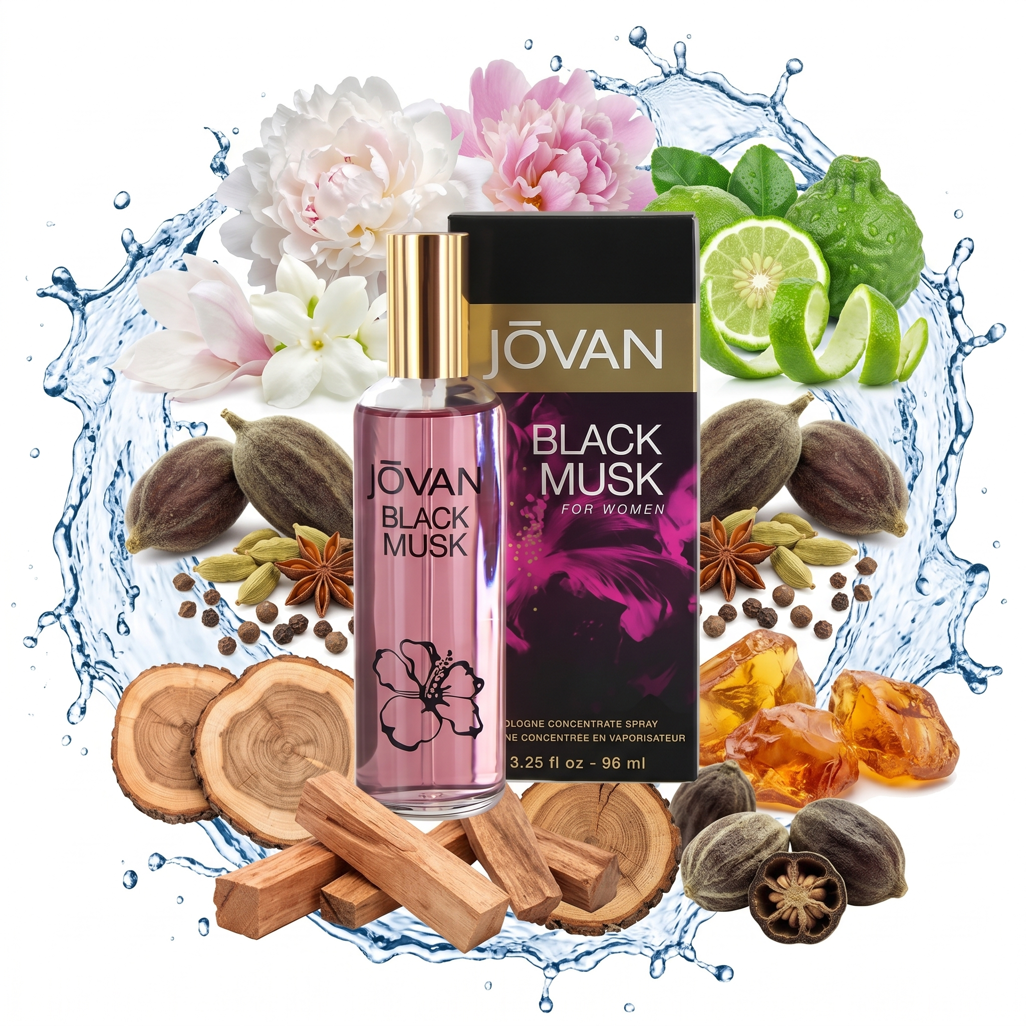 Jovan Black Musk  Spray