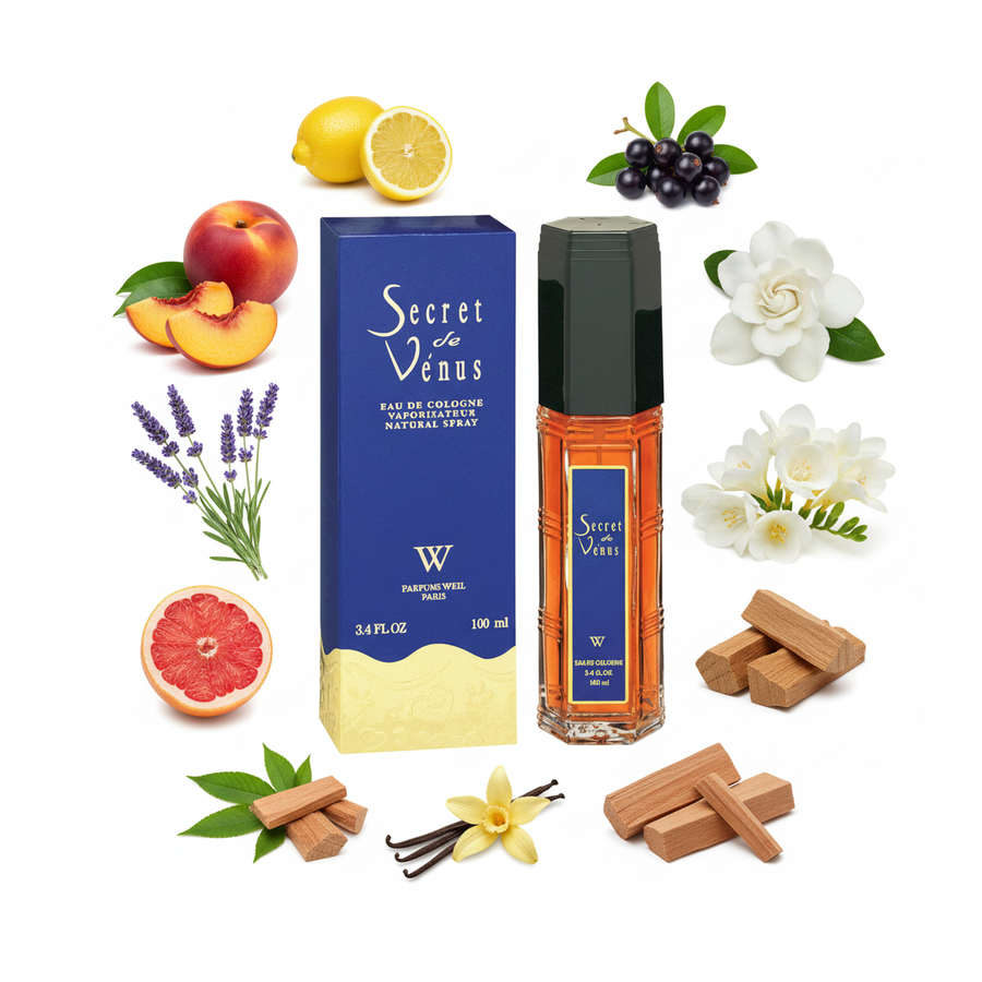 SECRET OF VENUS by Weil Paris EDC 3.4 OZ SP LADIES