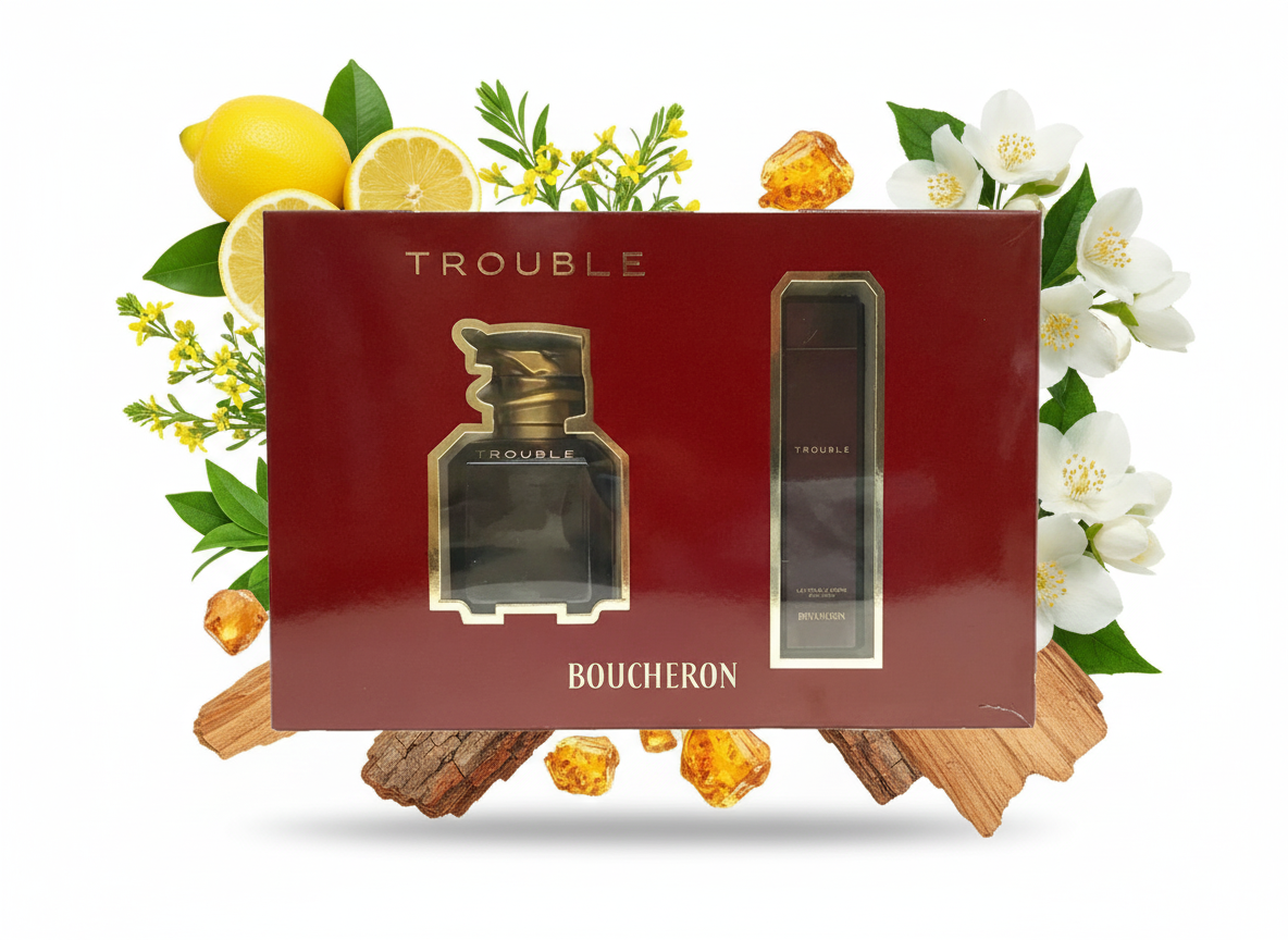 Trouble 2 pc Gift Set