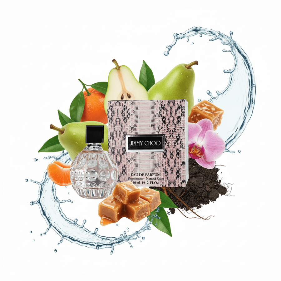 Jimmy Choo Eau de Parfum for Women 2 oz perfume bottle and box