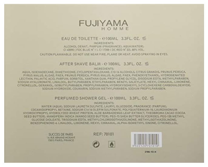 SBP - Fujiyama 3pc Gift Set