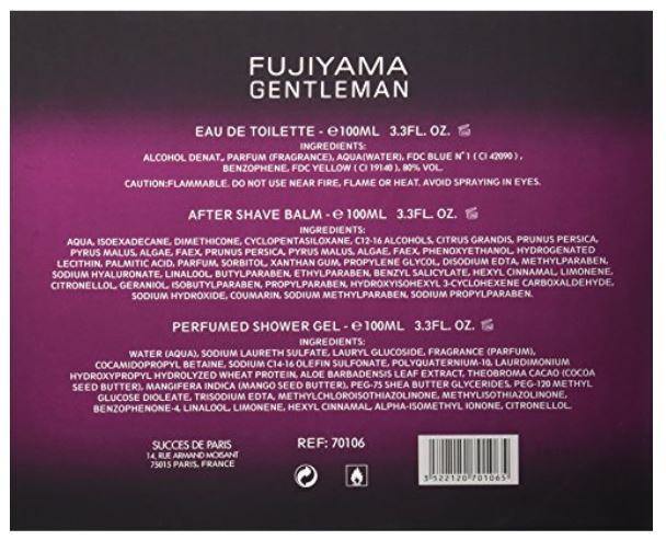 SBP - Fujiyama Gentleman 3 PC Gift Set